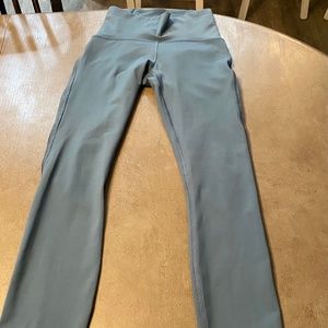 Lululemon leggings, teal,  like new!